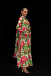 Peonelle ( Silk Fabric )